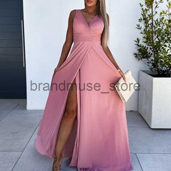 basic casual dresses lady solid color hollow pleated high split dress summer sleeveless slim evening long dress elegant v neck high waist pa, Black;gray
basic casual dresses lady solid color hollow pleated high split dress summer sleeveless slim evening long dress elegant v neck high waist pa, Black;gray