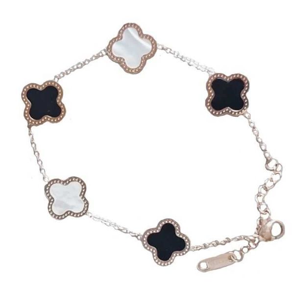 2023 clover bracelet in japan and south korea four-leaf clover five flower rose gold bracelet women's 18 karat gold fashion online red, Golden;silver
2023 clover bracelet in japan and south korea four-leaf clover five flower rose gold bracelet women's 18 karat gold fashion online red, Golden;silver