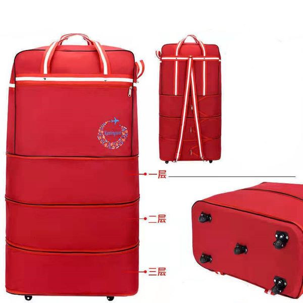duffel bags 110cm48cm28cm men travel oxford airline checked bag foldable luggage moving storage large on wheels 230710
duffel bags 110cm48cm28cm men travel oxford airline checked bag foldable luggage moving storage large on wheels 230710