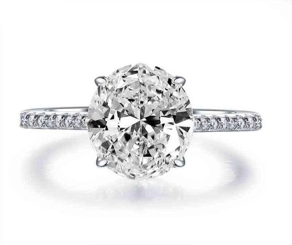 925 sterling silver wedding ring finger luxury oval cut 3ct simulated diamond rings for women engagement jewelry anel2542263, Golden;silver
925 sterling silver wedding ring finger luxury oval cut 3ct simulated diamond rings for women engagement jewelry anel2542263, Golden;silver