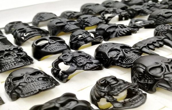 fashion 30pcslot gothic punk skull band rings black tough guy retro mix styles men039s women039s jewelry giftsize16681995, Silver
fashion 30pcslot gothic punk skull band rings black tough guy retro mix styles men039s women039s jewelry giftsize16681995, Silver