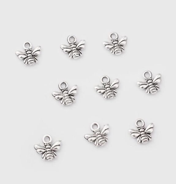 200pcs alloy bee antique silver charms pendant for necklace jewelry making findings craft 11x10mm7032231, Bronze;silver
200pcs alloy bee antique silver charms pendant for necklace jewelry making findings craft 11x10mm7032231, Bronze;silver