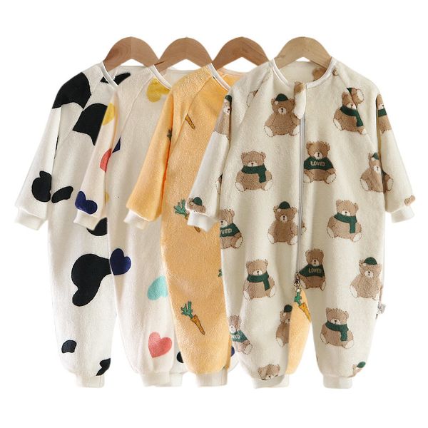 pajamas spring autumn and winter children s flannel thicken boys girls home clothes fleece sleepers 230711, Blue;red
pajamas spring autumn and winter children s flannel thicken boys girls home clothes fleece sleepers 230711, Blue;red