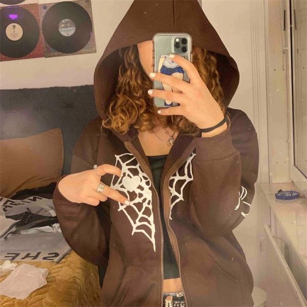 men's hoodies sweatshirts spider web print love heart long sleeves sweatshirt y2k grunge gothic brown zip up vintage harajuku oversized, Black
men's hoodies sweatshirts spider web print love heart long sleeves sweatshirt y2k grunge gothic brown zip up vintage harajuku oversized, Black