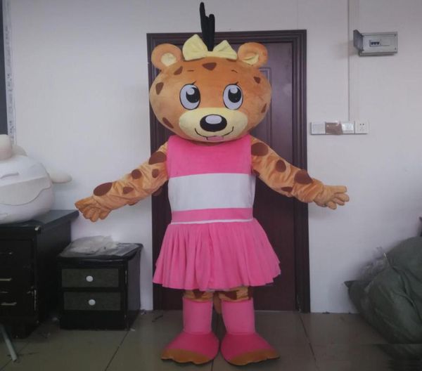 2019 a girl panther mascot costume with pink dress for to wear4744362, Red;yellow
2019 a girl panther mascot costume with pink dress for to wear4744362, Red;yellow