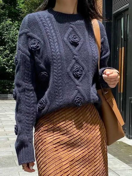 women's sweaters new wool knitted jacket women's autumn/winter korean fashion round neck long sleeve loose drn sweater z230712, White;black
women's sweaters new wool knitted jacket women's autumn/winter korean fashion round neck long sleeve loose drn sweater z230712, White;black
