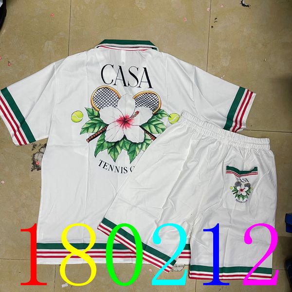 mens tracksuits colorful stripe cross racket floral print casablanca shorts shirt set men women hawaii beach seaside holiday tennis club sui, Gray
mens tracksuits colorful stripe cross racket floral print casablanca shorts shirt set men women hawaii beach seaside holiday tennis club sui, Gray