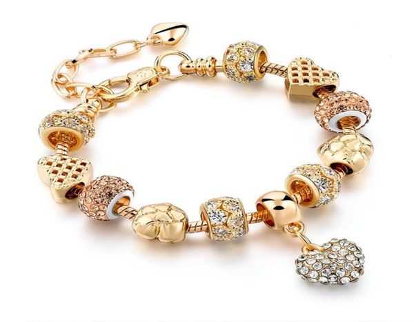 luxury crystal heart charm bracelets bangles gold bracelets for women jewellery feminina5263397, Black
luxury crystal heart charm bracelets bangles gold bracelets for women jewellery feminina5263397, Black