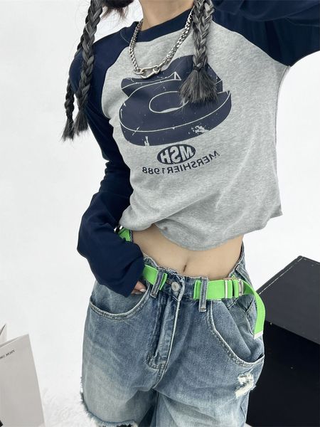 women's t-shirt women's t-shirt ultrathin crop vintage elastic puller korean fashion print grunge vintage long sleeve t-shirt y2k, White
women's t-shirt women's t-shirt ultrathin crop vintage elastic puller korean fashion print grunge vintage long sleeve t-shirt y2k, White