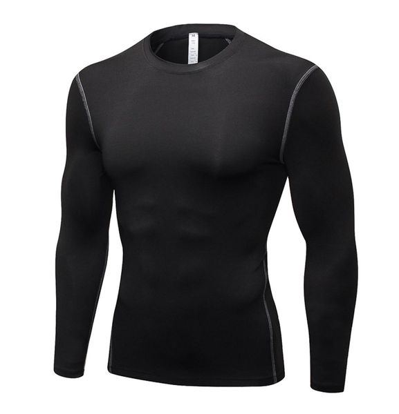 2018 new quick dry compression tight jersey fitness gym sports running shirt bodybuilding long sleeve black tshirts men1799715, Black;blue
2018 new quick dry compression tight jersey fitness gym sports running shirt bodybuilding long sleeve black tshirts men1799715, Black;blue