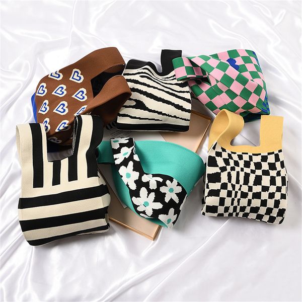 shopping bags knitted wrist bag women boho bag casual shoulder tote bag mini plaid knot wrist bag female reusable shopping bags woven handba
shopping bags knitted wrist bag women boho bag casual shoulder tote bag mini plaid knot wrist bag female reusable shopping bags woven handba