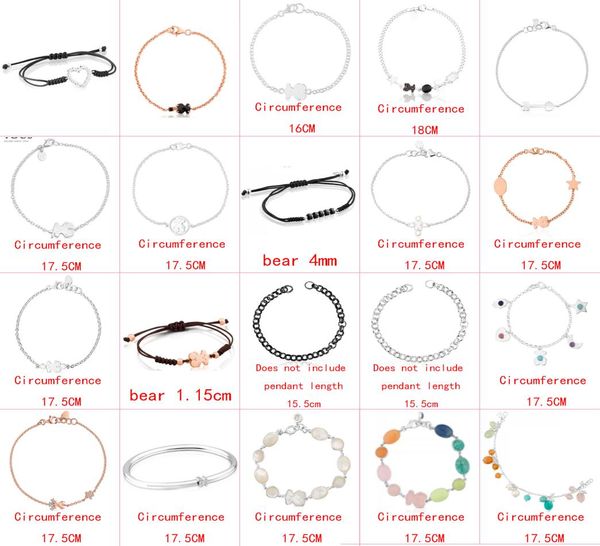 2021 new style 100 925 sterling silver classic cute bear bracelet fashion ladies jewelry factory whole4018598, Golden;silver
2021 new style 100 925 sterling silver classic cute bear bracelet fashion ladies jewelry factory whole4018598, Golden;silver