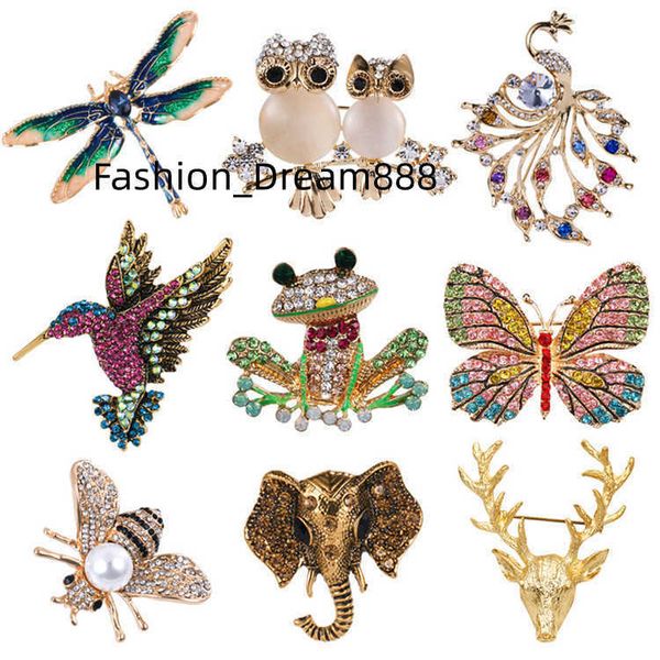 wholesale fashion crystal vintage brooch pin enamel dragonfly butterfly peacock frog owl animal brooches for women cute jewelry, Gray
wholesale fashion crystal vintage brooch pin enamel dragonfly butterfly peacock frog owl animal brooches for women cute jewelry, Gray