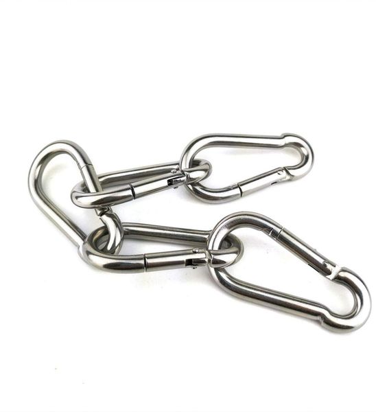 carabiner 304 stainless steel spring buckle metal hook chain buckle gourd buckle high loadbearing 6cm a pack of 10 pieces4256364
carabiner 304 stainless steel spring buckle metal hook chain buckle gourd buckle high loadbearing 6cm a pack of 10 pieces4256364