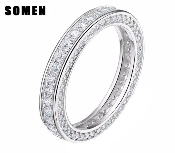somen real 925 sterling silver rings for women fashion wedding rings engagement band queen jewelry sieraden bague mariage femme j14870278, Slivery;golden
somen real 925 sterling silver rings for women fashion wedding rings engagement band queen jewelry sieraden bague mariage femme j14870278, Slivery;golden