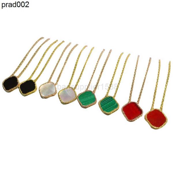 classic necklace fashion elegant clover necklaces gift for woman jewelry pendant highly quality 18 color box need extra cost, Silver
classic necklace fashion elegant clover necklaces gift for woman jewelry pendant highly quality 18 color box need extra cost, Silver