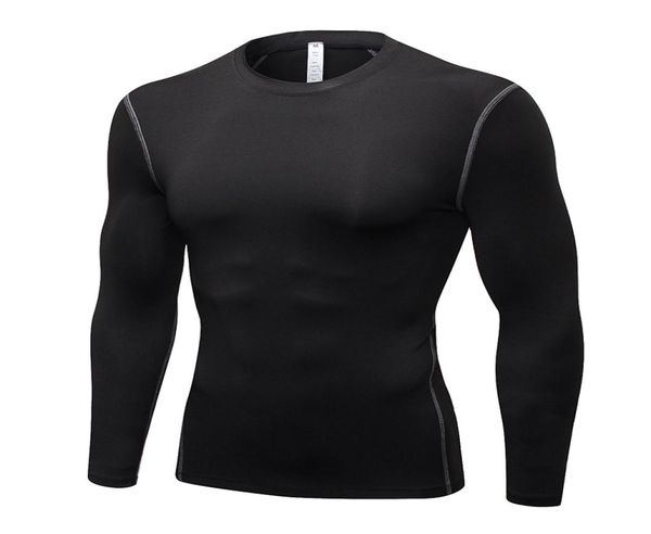 2018 new quick dry compression tight jersey fitness gym sports running shirt bodybuilding long sleeve black tshirts men8514803, Black;blue
2018 new quick dry compression tight jersey fitness gym sports running shirt bodybuilding long sleeve black tshirts men8514803, Black;blue