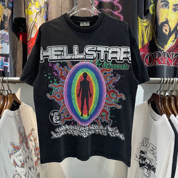 american street hellstar heavy summer t-shirt casual loose vintage round neck short sleeve men and women couples men vintage t-shirts summer, Black;brown
american street hellstar heavy summer t-shirt casual loose vintage round neck short sleeve men and women couples men vintage t-shirts summer, Black;brown