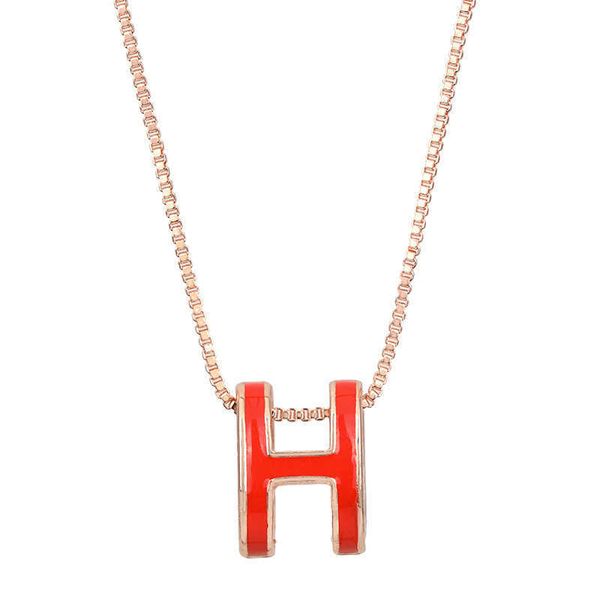 japanese and korean versatile simple temperament h letter clavicle chain necklace women's net red jewelry, Silver
japanese and korean versatile simple temperament h letter clavicle chain necklace women's net red jewelry, Silver
