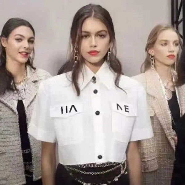 23ss high neck blouse women shirt womens designer clothing womens shirts t-shirts fashion versatile show white temperament slim fit women cl
23ss high neck blouse women shirt womens designer clothing womens shirts t-shirts fashion versatile show white temperament slim fit women cl
