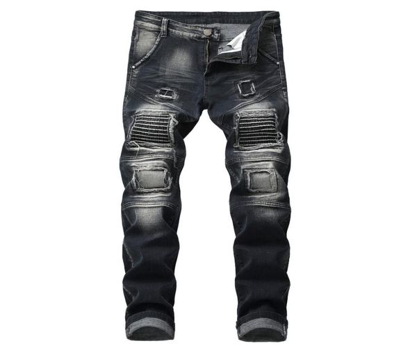 mens winter jeans hip hop rock men pants clothes jean homme distressed ripped denim biker jeans masculino4960148, Blue
mens winter jeans hip hop rock men pants clothes jean homme distressed ripped denim biker jeans masculino4960148, Blue