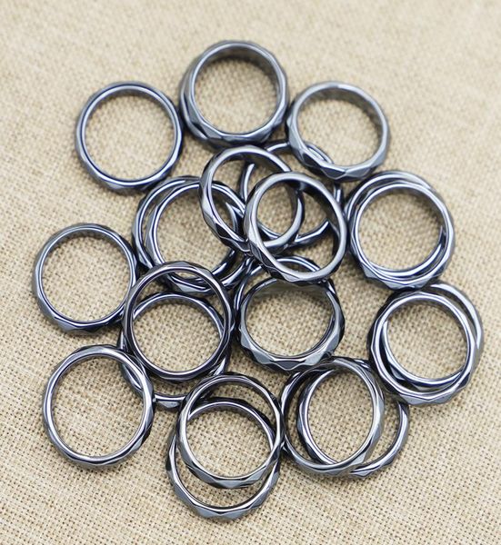 4mm band natural stone hematite rings black gallstone couple nonmagnetic aneis health care radiation protection gift6089511, Silver
4mm band natural stone hematite rings black gallstone couple nonmagnetic aneis health care radiation protection gift6089511, Silver
