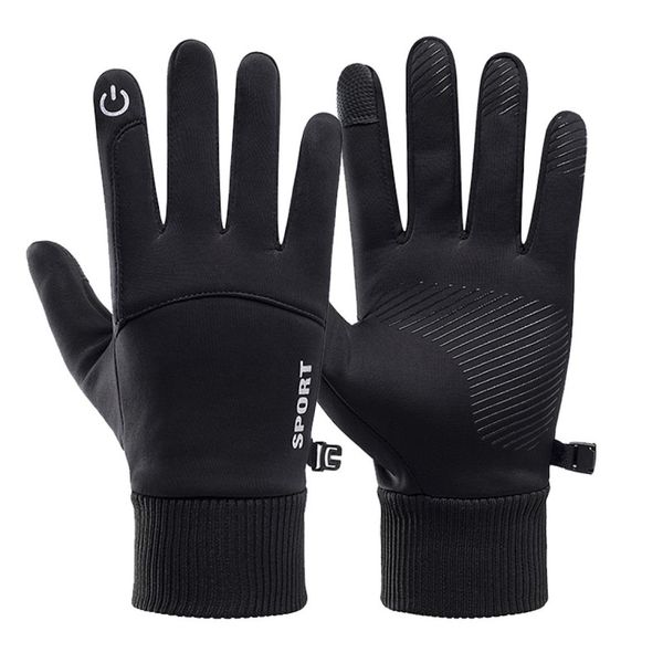 men winter waterproof cycling gloves outdoor sports running motorcycle ski touch screen fleece gloves nonslip warm full fingers3562475, Black
men winter waterproof cycling gloves outdoor sports running motorcycle ski touch screen fleece gloves nonslip warm full fingers3562475, Black