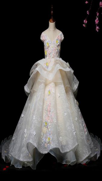 vintage lace appliqued pageant dresses with long tail ball gown flower girl dress floral sweep train kid first communion gowns 2029308580, White;blue
vintage lace appliqued pageant dresses with long tail ball gown flower girl dress floral sweep train kid first communion gowns 2029308580, White;blue
