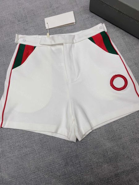 23ss womens shorts womens designer clothing classic red and blue embroidered logo casual shorts women clothes, White;black
23ss womens shorts womens designer clothing classic red and blue embroidered logo casual shorts women clothes, White;black