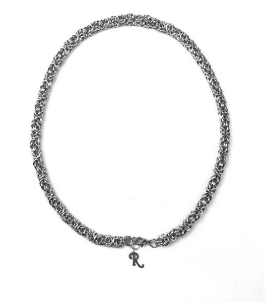 raf handmade chain r letter silver titanium steel necklace bracelet tide brand men and women fashion hiphop allmatch jewelry2830561
raf handmade chain r letter silver titanium steel necklace bracelet tide brand men and women fashion hiphop allmatch jewelry2830561