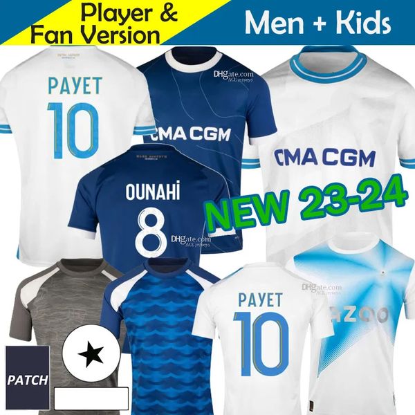23 24 maillot marseilles soccer jerseys foot kids kit om olympique 2023 2024 football shirt 30 year anniversary special player version, White;black
23 24 maillot marseilles soccer jerseys foot kids kit om olympique 2023 2024 football shirt 30 year anniversary special player version, White;black
