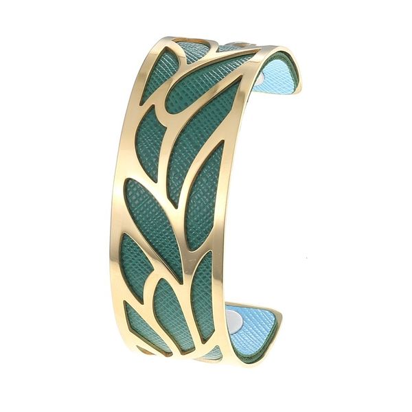 bangle cremo stainless steel jewelry interchangeable leather gold color bangles bracelets for women manchette femme 230710, Black
bangle cremo stainless steel jewelry interchangeable leather gold color bangles bracelets for women manchette femme 230710, Black