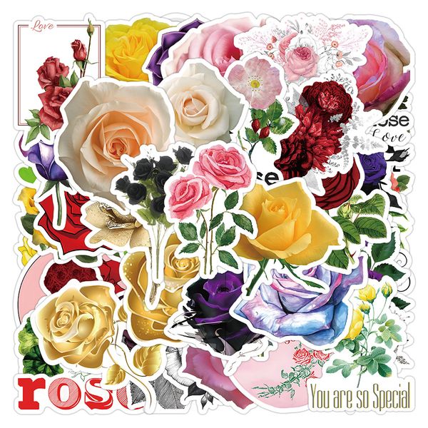 50pcs roses stickers pack waterproof vinyl stickers non-random for car bike luggage lapskateboard scrapbook water bottle decal
50pcs roses stickers pack waterproof vinyl stickers non-random for car bike luggage lapskateboard scrapbook water bottle decal