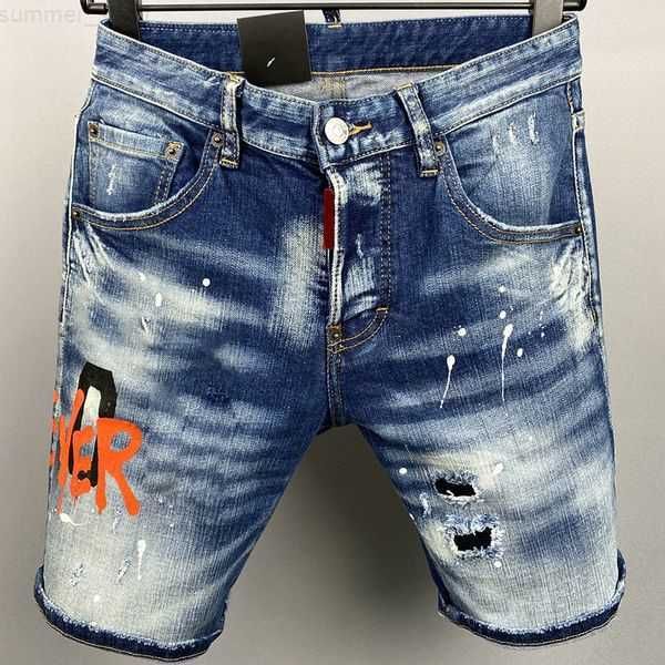 men designer jeans dsq2 ripped jeans casuals shorts summer fashion men denim shorts holes stretch jean relaxed pants street corner clothing, Blue
men designer jeans dsq2 ripped jeans casuals shorts summer fashion men denim shorts holes stretch jean relaxed pants street corner clothing, Blue
