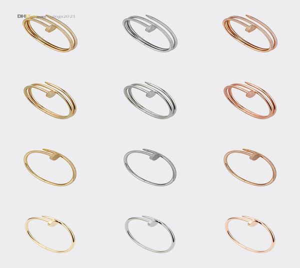 designer bracelet nail bracelet 20 diamondpave bangle luxury jewelry for women titanium steel goldplated never fade not allergi8968265, Black
designer bracelet nail bracelet 20 diamondpave bangle luxury jewelry for women titanium steel goldplated never fade not allergi8968265, Black