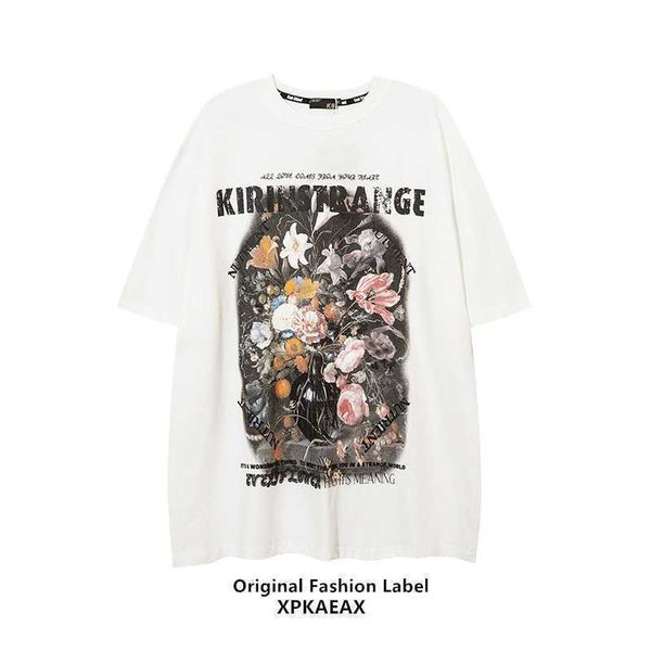 stussys fashion t-shirt fashion brand china-chic flower print oversize loose short sleeve men's and women's loose slouchy t-shirts, White;black
stussys fashion t-shirt fashion brand china-chic flower print oversize loose short sleeve men's and women's loose slouchy t-shirts, White;black