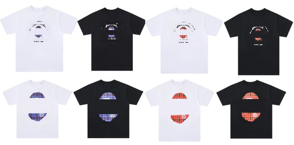 designer mens t-shirts streetwear short sleeve grid letter camouflage men women tees t-shirts tees brand round neck lovers t-shirts couples, White;black
designer mens t-shirts streetwear short sleeve grid letter camouflage men women tees t-shirts tees brand round neck lovers t-shirts couples, White;black