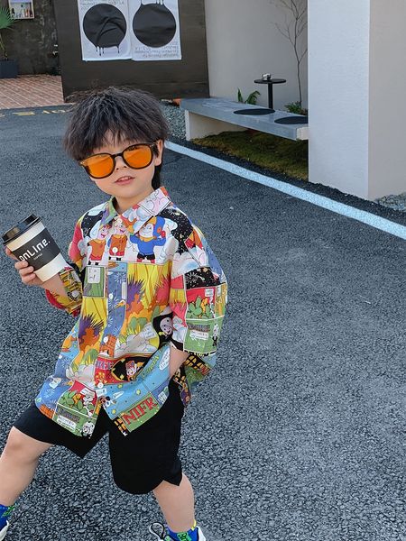 kids shirts children s clothing boy s short sleeved shirt summer half sleeve children fashionable 230711, White;black
kids shirts children s clothing boy s short sleeved shirt summer half sleeve children fashionable 230711, White;black