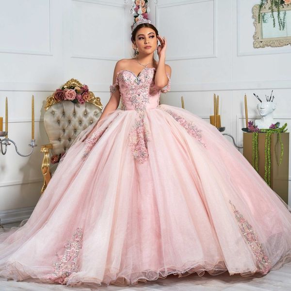 pink sweetheart ball gown quinceanera dresses15 party fashion off-shoulder beading applique tull cinderella birthday gown, Blue;red
pink sweetheart ball gown quinceanera dresses15 party fashion off-shoulder beading applique tull cinderella birthday gown, Blue;red