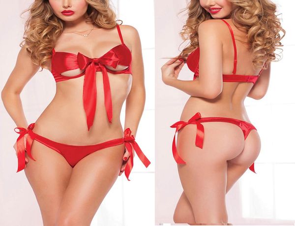female red bowknot lingerie set micro bikini gstring sleepwear women extreme erotic underwear nightwear8736564, Black
female red bowknot lingerie set micro bikini gstring sleepwear women extreme erotic underwear nightwear8736564, Black