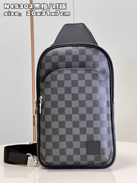 n45302 new men's chest bag high-end quality crossbody bag adjustable shoulder strap capacity can be put daily necessities upper body ef
n45302 new men's chest bag high-end quality crossbody bag adjustable shoulder strap capacity can be put daily necessities upper body ef