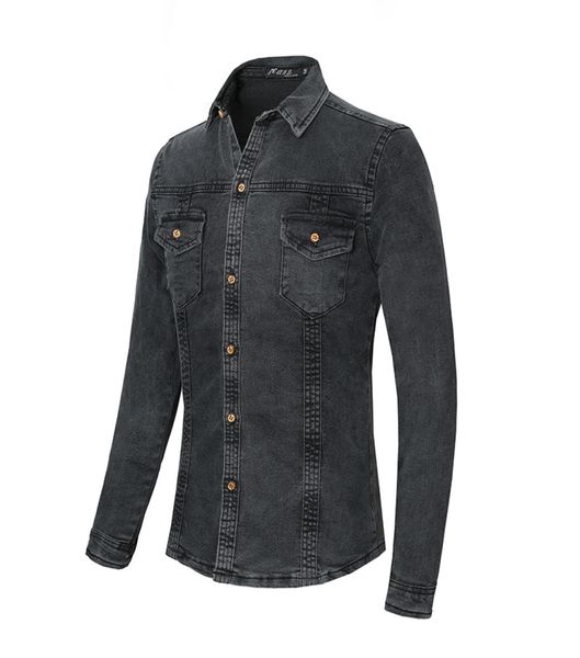 new arrival men039s denim shirt cotton slim fit brand man casual shirts with epacket7457965, White;black
new arrival men039s denim shirt cotton slim fit brand man casual shirts with epacket7457965, White;black