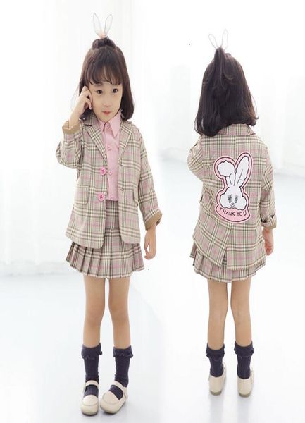 2020 autumn baby girl clothing set 2pcs cartoon bunny jacketskirt children plaid suit blazer kids outfit suit girls clothes set6115804, White
2020 autumn baby girl clothing set 2pcs cartoon bunny jacketskirt children plaid suit blazer kids outfit suit girls clothes set6115804, White