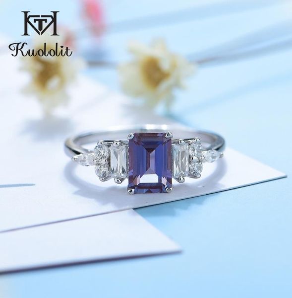 kuololit 12ct alexandrite gemstone ring for women solid 925 sterling silver ring emerald cut lab grown stone for engagement 10 t8464097, Slivery;golden
kuololit 12ct alexandrite gemstone ring for women solid 925 sterling silver ring emerald cut lab grown stone for engagement 10 t8464097, Slivery;golden