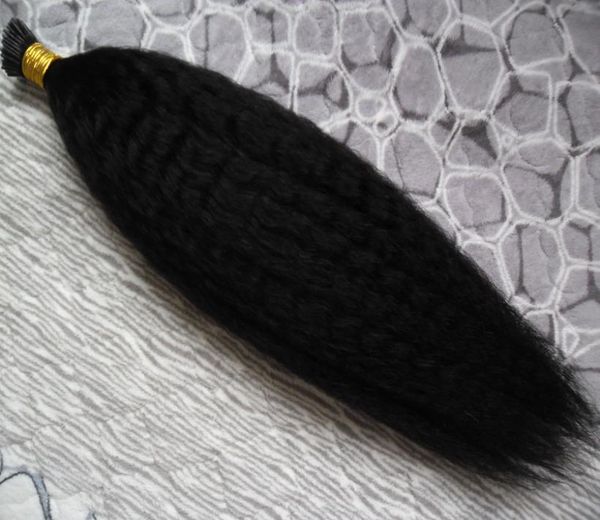 yaki coarse human pre bonded fusion hair i tip stick keratin remy hair extension 10gs 100g kinky straight i tip human hair exten4149253, Black
yaki coarse human pre bonded fusion hair i tip stick keratin remy hair extension 10gs 100g kinky straight i tip human hair exten4149253, Black