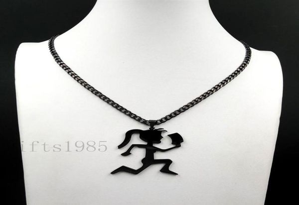 mens large hiphop black hatchet girl stainless steel pendant cuban chain necklace juggalette279j8414398, Silver
mens large hiphop black hatchet girl stainless steel pendant cuban chain necklace juggalette279j8414398, Silver