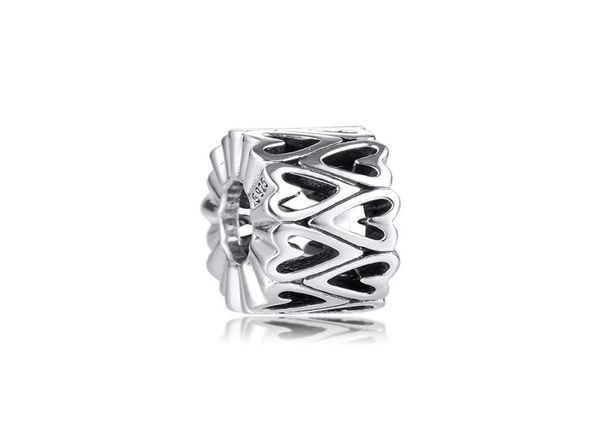 silver openwork and heart spacer charm sterling-silver-jewelry beads fits bracelets diy woman fashion charms4136607, Black
silver openwork and heart spacer charm sterling-silver-jewelry beads fits bracelets diy woman fashion charms4136607, Black