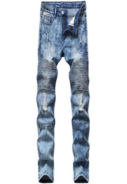 21cc mens distressed ripped skinny jeans fashion men jeans slim motorcycle moto biker causal mens denim pants hip hop men jeans9416240, Blue
21cc mens distressed ripped skinny jeans fashion men jeans slim motorcycle moto biker causal mens denim pants hip hop men jeans9416240, Blue