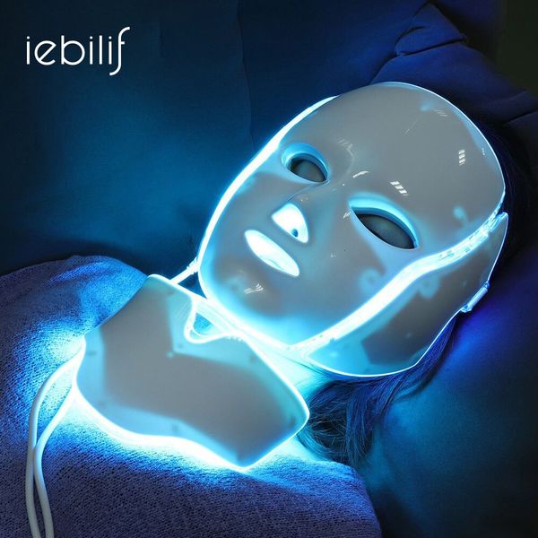 face massager iebilif 7 colors pon electric led mask with neck skin rejuvenation anti acne wrinkle beauty treatment salon home use 230710
face massager iebilif 7 colors pon electric led mask with neck skin rejuvenation anti acne wrinkle beauty treatment salon home use 230710