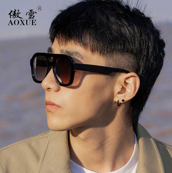 2021 new fashion double beam korean sunglasses net red same style sunglasses personality plain glasses with myopia, White;black
2021 new fashion double beam korean sunglasses net red same style sunglasses personality plain glasses with myopia, White;black
